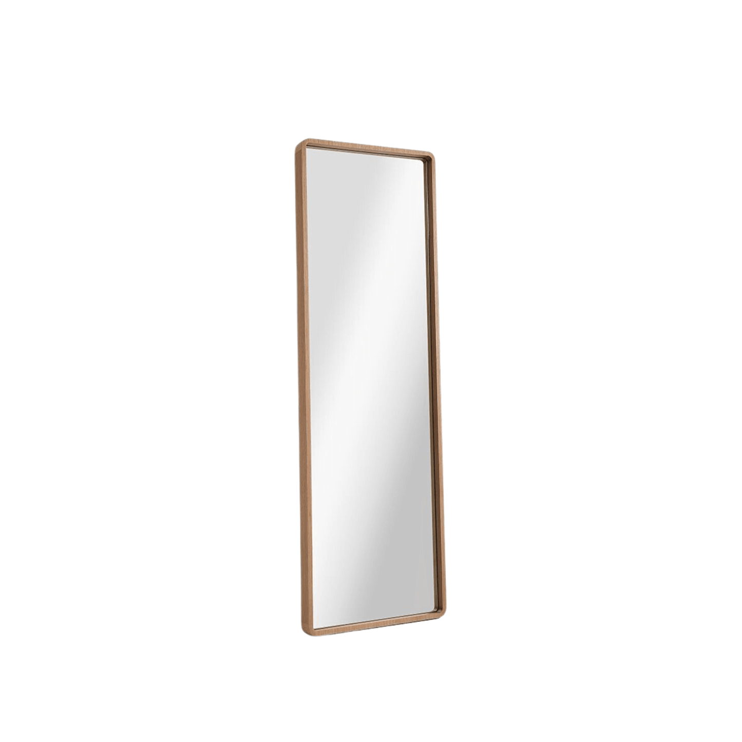 Radius 190cm Mirror in White Oak Veneer
