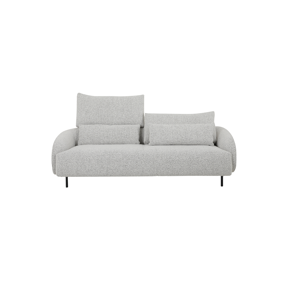 Bella 2.5 Seater Lift-up Backrest Sofa in Leather or Fabric - Custom Order