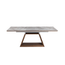 Dublin Extendable Dining Table with Grey Ceramic Top