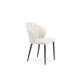 Riffa Dining Chair in Beige Fabric