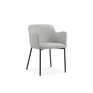 Jamie Dining Chair in Grey Fabric