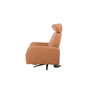 Solaris Swivel Recliner Armchair in Leather or Fabric - Custom Order