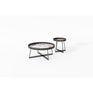 Radius Round Coffee Table (90cm) in Grey Oak Veneer